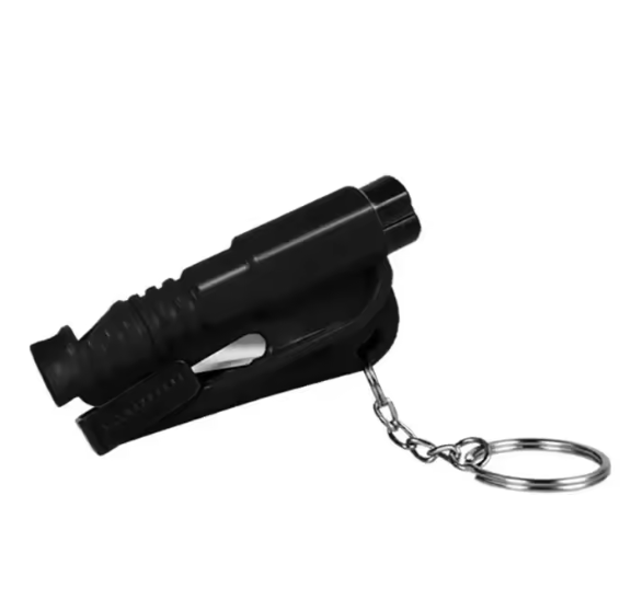 Safety Hammer with Rescue Whistle, Car Escape Tool,2-in-1 Window Breaker Seatbelt Cutter, Compact Emergency Escape Tool for Car