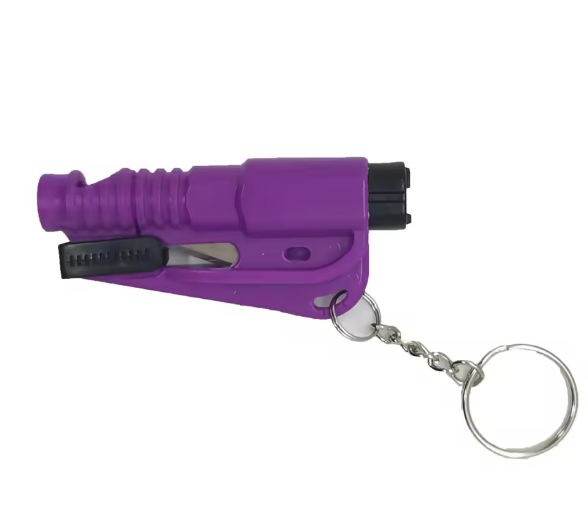 Safety Hammer with Rescue Whistle, Car Escape Tool,2-in-1 Window Breaker Seatbelt Cutter, Compact Emergency Escape Tool for Car