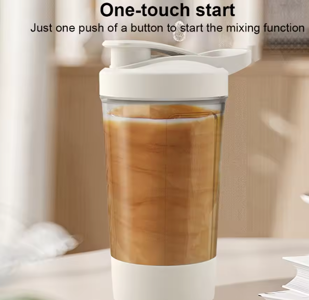 Self-Stirring Shaker Cup Rechargeable Electric Mixing Cup Self Mixing Coffee Mug for Protein Shake Meal Replacement Shake