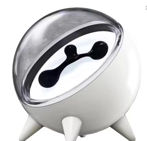 Ferrofluid Sound Visualizer, Rechargeable Music Rhythm Speaker With Magnetic Pickup,Home Decoration Holiday Giftab13