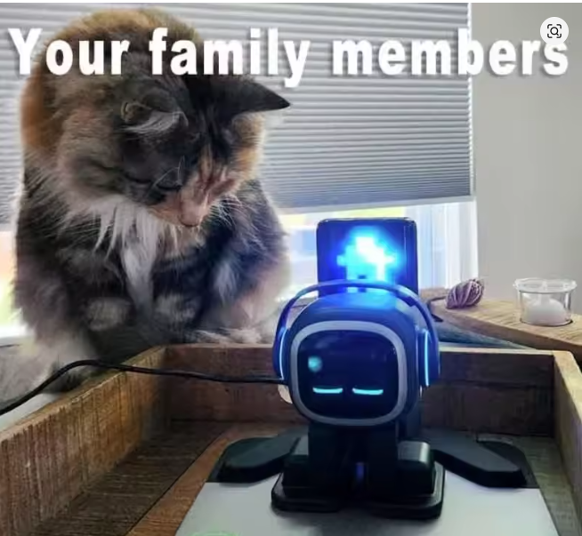 Robot Companion - ChatGPT Enabled with Voice Commands & Dance Feature, Interactive Robot Pet with Personality, Comes wit