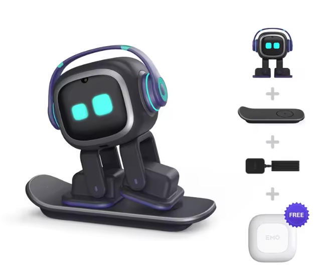 Robot Companion - ChatGPT Enabled with Voice Commands & Dance Feature, Interactive Robot Pet with Personality, Comes wit