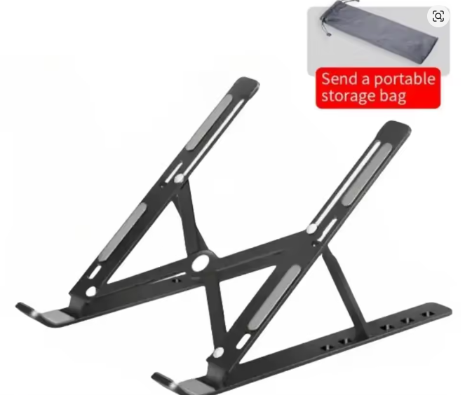 Portable Laptop Stand Aluminum Notebook Support Computer Bracket Macbook Air Pro Holder Accessories Foldable Lap Top Base For Pc