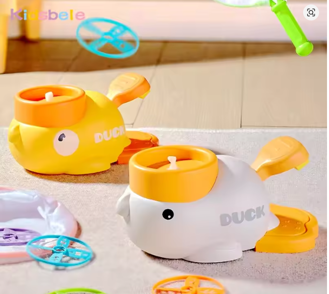 Flying Disc Shooters Duck Saucer Outdoor Yard Shooting and Catching Sport Training Educational Garden Game Kids Flying Disc Toy