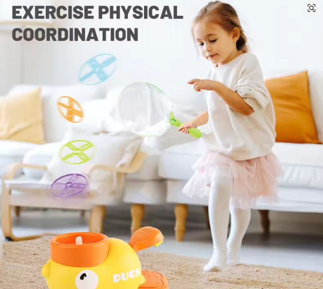 Flying Disc Shooters Duck Saucer Outdoor Yard Shooting and Catching Sport Training Educational Garden Game Kids Flying Disc Toy