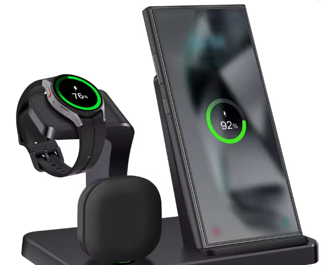 Wireless Charger 3 in 1 Foldable Magnetic Wireless Charging Station for iphone,airbuds