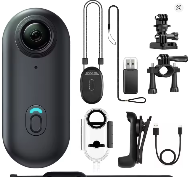 4K 128GB Waterproof 30 Meters Deep Small Mini Magnetic POV Camera Vlog Sport Body Cam for Action Sport DV