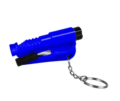 Safety Hammer with Rescue Whistle, Car Escape Tool,2-in-1 Window Breaker Seatbelt Cutter, Compact Emergency Escape Tool for Car