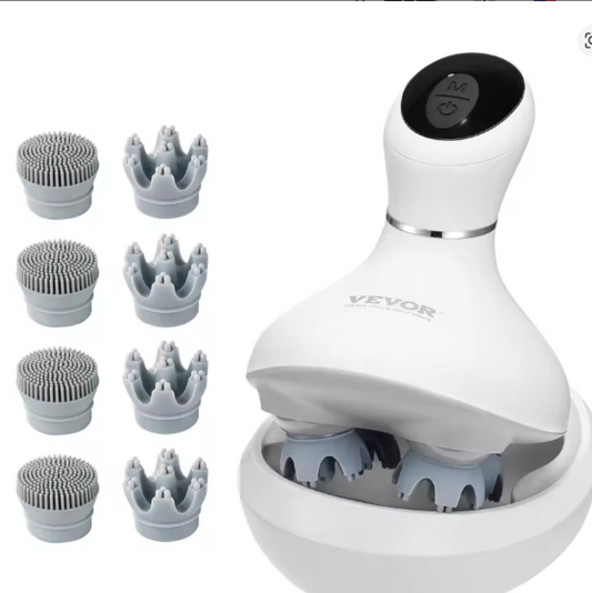 Electric Hair Scalp Massager with Kneading 84 Massage Node, Handheld Scratcher Massager for Hair Growth, Deep Clean,Stress Relax