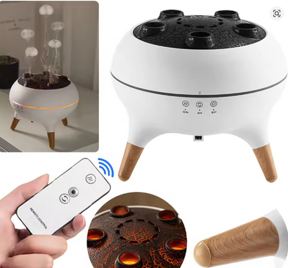 Dynamic Jellyfish Air Humidifier with Colorful Night Lights Essential Oil Diffuser Aromatherapy Diffuser for Home Office Bedroom