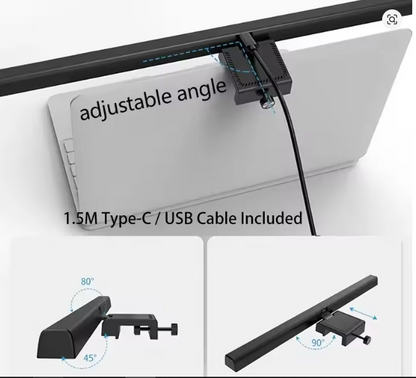 LED Computer Monitor Light Bar For Learning/Reading/Work Dimming Night Lighting Display Screen Hanging Lamp Eye Protection Lamp
